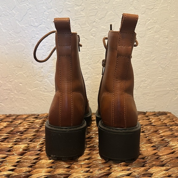 NWT. Steve Madden boot. Cognac color. Never worn. Perfect for fall/winter. - Picture 5 of 8